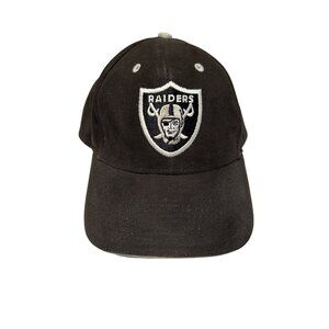 Vintage Raiders NFL Adjustable Black Baseball Cap